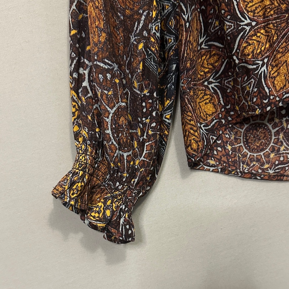 Free People Bohemian Blouse Women’s Small - Picture 4 of 8